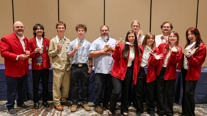 Davis Tech Students Shine at SkillsUSA National Leadership Conference